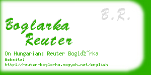 boglarka reuter business card